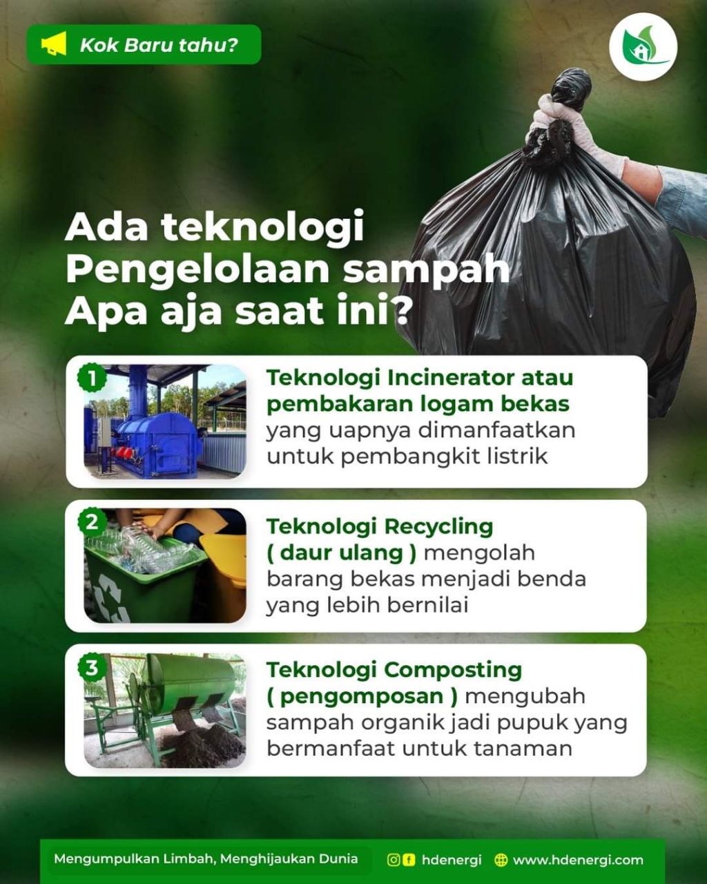 Ecobrick: Sampah Apa Saja yang Bisa Dimanfaatkan?