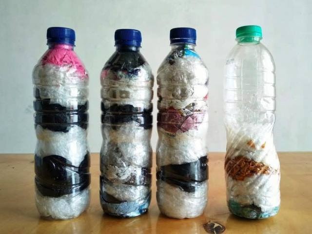 Ecobrick Pot Bunga: Langkah demi Langkah Kreatif