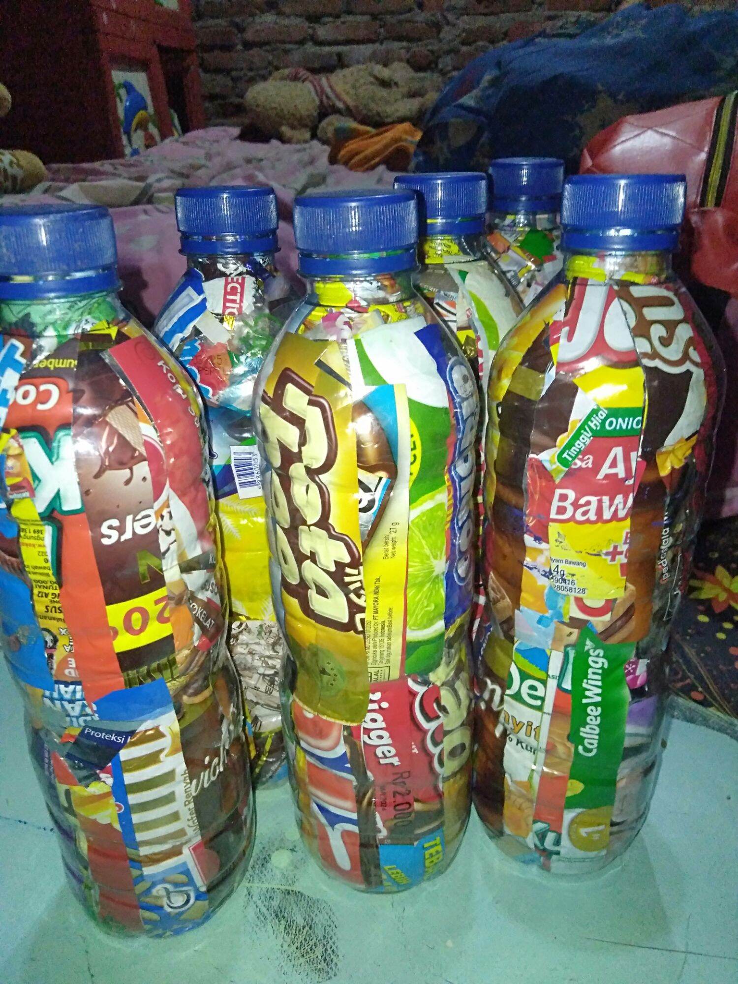 Berapa Gram Berat 1 Botol Ecobrick?
