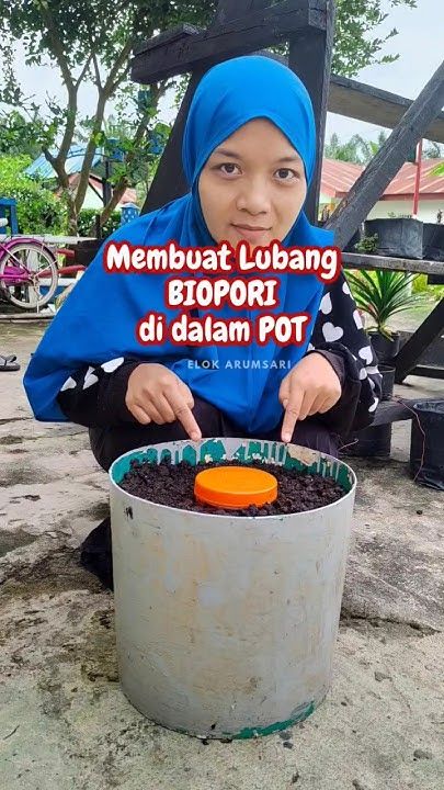 Mini Biopori Komposter dalam Pot: Solusi Cerdas Pengelolaan Sampah Organik di Rumah?