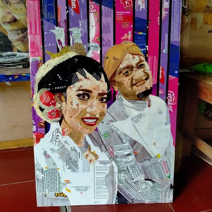 Kolase Sampah Plastik: Seni dari Krisis Lingkungan