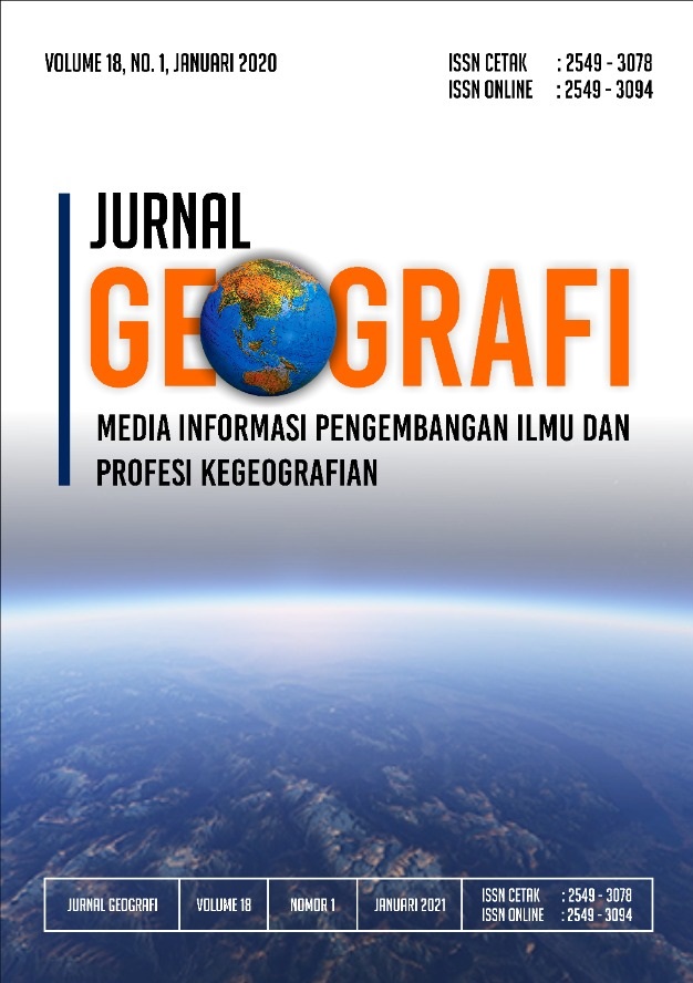 Jurnal Geografi Edukasi dan Lingkungan (JGEL): Wadah Publikasi Penelitian Geografi Terkini