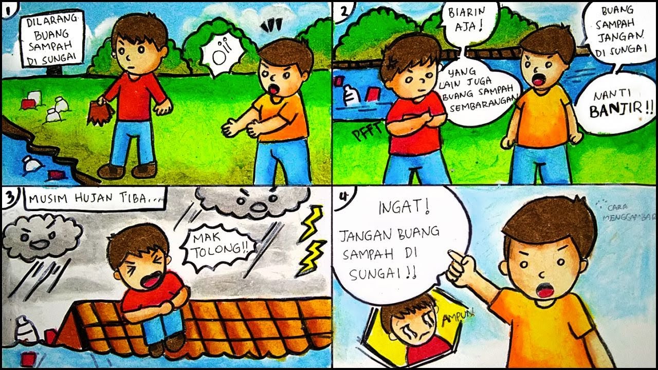 Komik Edukasi Lingkungan: Senjata Ampuh untuk Kesadaran Bumi?