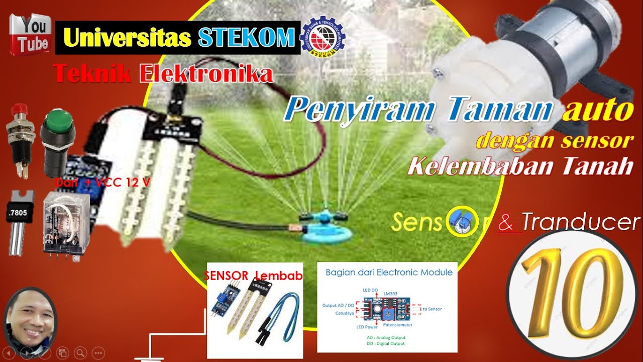 Penyiram Tanaman Otomatis dengan Sensor Kelembaban: Solusi Cerdas untuk Perawatan Tanaman Modern?