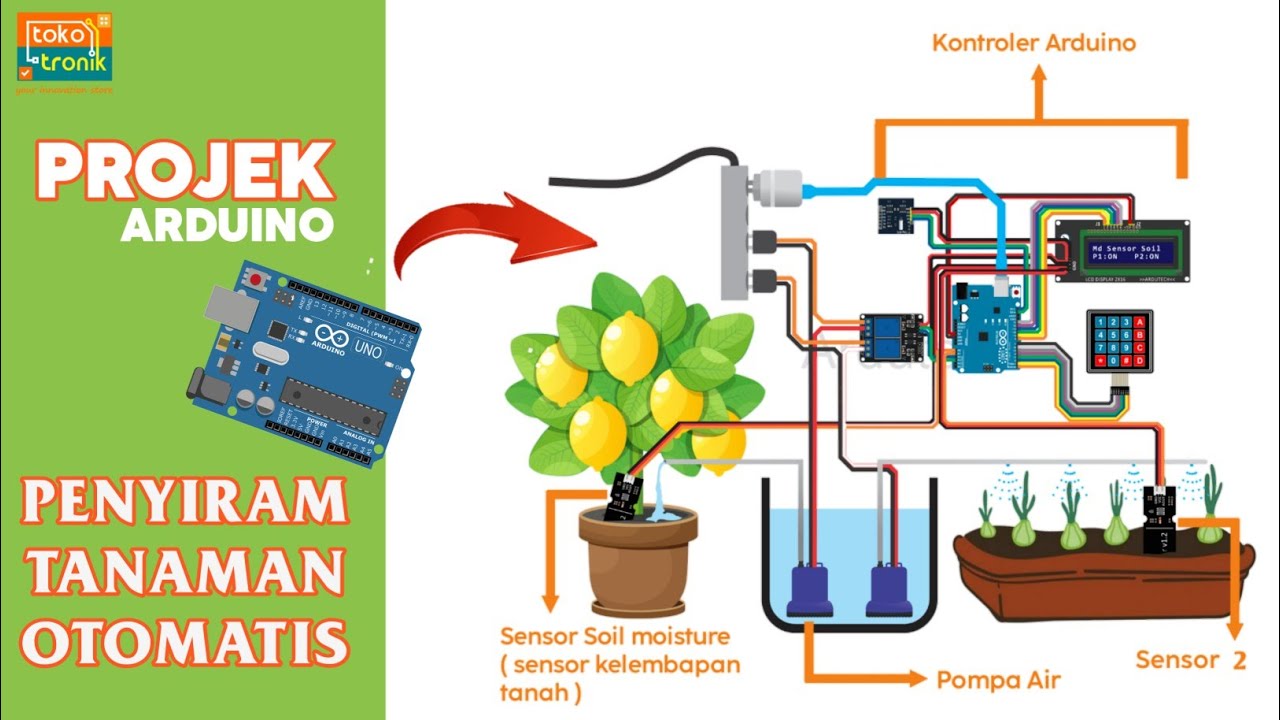 Membuat Alat Penyiram Otomatis: Bagaimana Caranya?