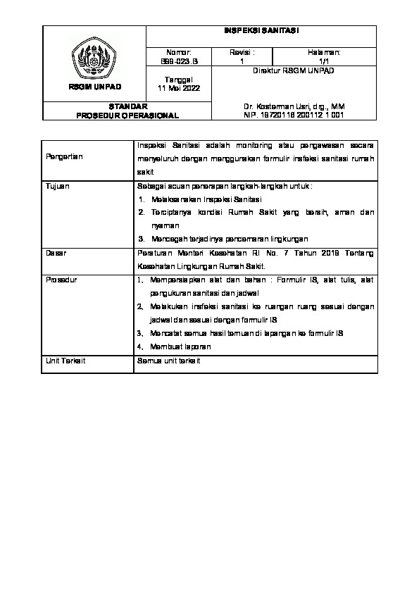 Kesehatan Lingkungan Rumah Sakit: Tantangan dan Strategi